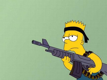 Барт симпсон - персонаж мультсеріалу the simpsons