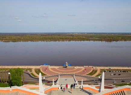 Chkalov стълбище, Нижни Новгород