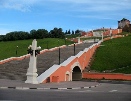 Scara Chkalovskaya, Novgorod inferior