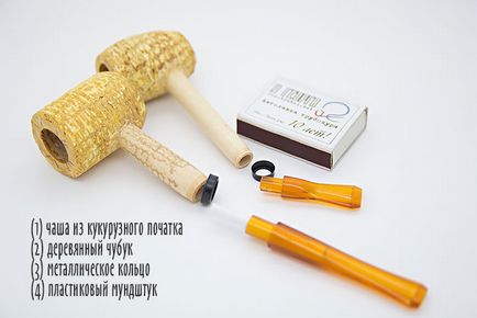 Corn cob - кукурудзяні трубки