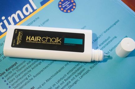 Боядисана коса в продължение на 5 минути с Л'Ореал Professionnel hairchalk (- син океан круиз, градинско парти
