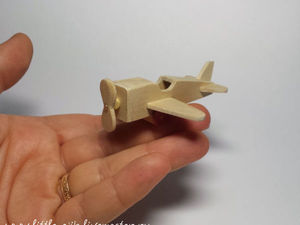 Робимо мініатюрний літачок для іграшки - ярмарок майстрів - ручна робота, handmade