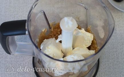 Desert de mere și brânză de vaci rețetă cu foto-pas-cu-pas de gătit de desert curd cu mere