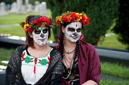 Dia de los Muertos - ziua morții, Mexic, începutul lunii noiembrie, hacker de călătorie