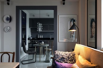 Design de interior de bucătării în apartamente mici cu o fotografie și variante de înregistrare
