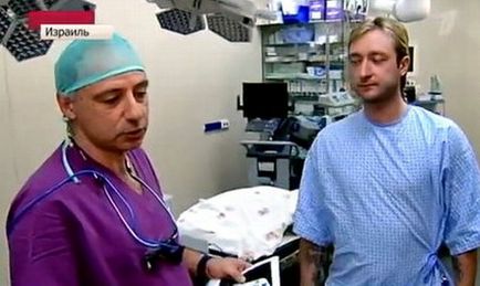 Dr. Ilya sütés volt sikeres működését a gerince műkorcsolyázó Jevgenyij Plushenko -