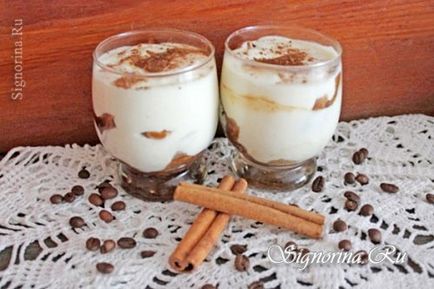 Házi tiramisu krémsajt, recept fotó