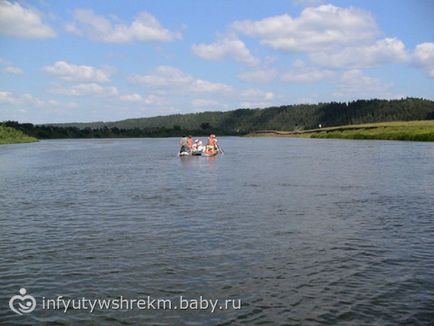 Obiective turistice din regiunea Perm (râul Sylva)