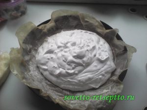 Exclusiv tort de meringu festiv (meringue) - zbor - cu mâinile - rețetă pas cu pas cu fotografie