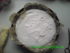 Exclusiv tort de meringu festiv (meringue) - zbor - cu mâinile - rețetă pas cu pas cu fotografie