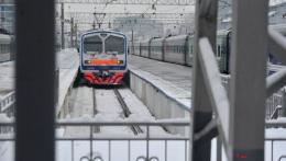 A vonat elütött egy nőt a „Tushino” platform