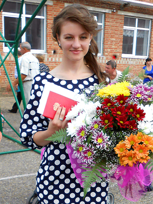 Nastya Fomenko, 15 éves