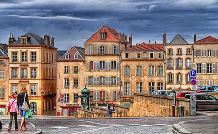 Orașul francez Mets (regiunea Lorraine)