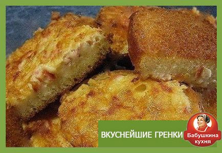 Toast egy serpenyőben a legfinomabb recept