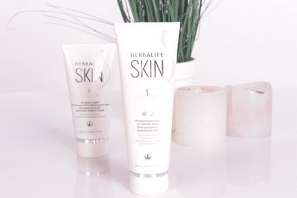 Herbalife skin очищающий гель і ягідний скраб - juravlinka