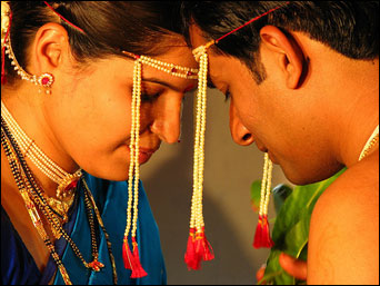 Індійська весілля, весілля в Махараштра