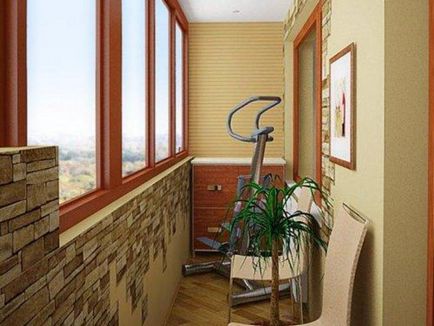 Interiorul balconului mic cu propriile sale mâini este regulile de proiectare de bază pentru loggiile mici sau înguste,