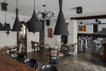 Interiorul restaurantului, designul interior al restaurantului, stilurile și decorarea restaurantelor