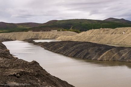 Як видобувають золото на Колимі - (37 фото), pulson