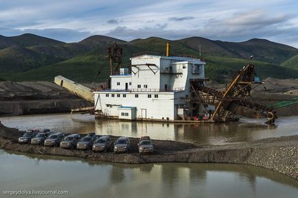 Як видобувають золото на Колимі - (37 фото), pulson