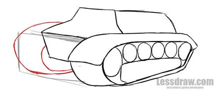 Як намалювати танк поетапно, ❤lessdraw❤
