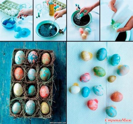 Как оригинална боя яйца - всичко за всичко