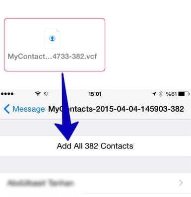 Cum se transferă contactele de pe iPhone pe cartela SIM