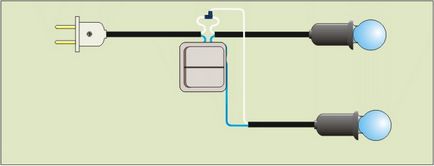 Як підключити подвійний вимикач