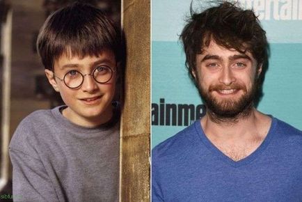 Hogyan nőtt fel a karaktereket a Harry Potter filmek, szórakoztató portál Szibériában; )