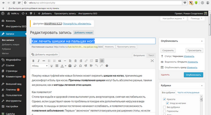 Cum de a scrie articole pentru un site în mod corect, editați și publicați, o revistă de femei despre relații,