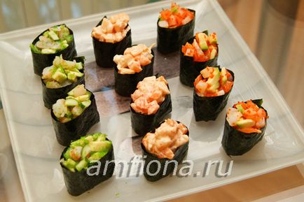 Cum să gătești gunkana sushi (turn-based master class), sushi-blog