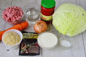 Cum să gătești rulouri leneș leneș cu carne tocată și varză