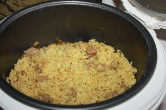 Főzni pilaf omlós a multivarka - a tökéletes recept