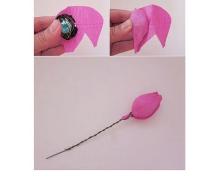 Cum să faci un buchet de trandafiri din schema de hârtie ondulată și clasa de master