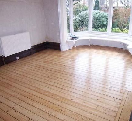 Cum se face o podea din lemn într-o casă din lemn este recomandări mai practice