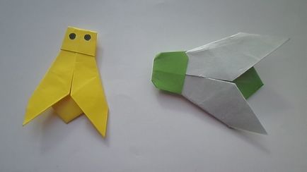 Як зробити муху з орігамі - орігамі з паперу своїми