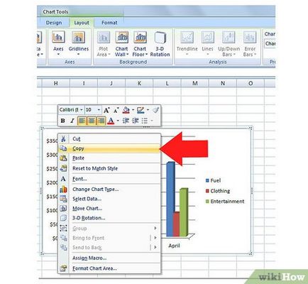 Cum se creează o diagramă în Microsoft Excel 2007 pentru windows os