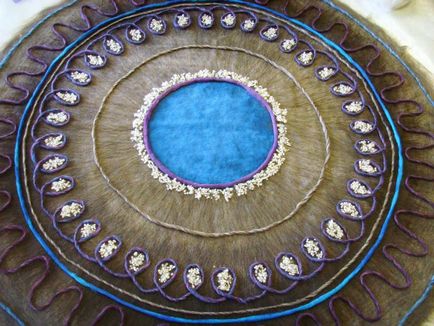 Як зваляти затишний килим-мандалу в еко-стилі - ярмарок майстрів - ручна робота, handmade