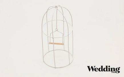 Як своїми руками зробити вінтажну клітку для декору весілля
