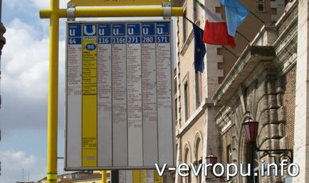 Cum un turist să înțeleagă programul autobuzelor romane