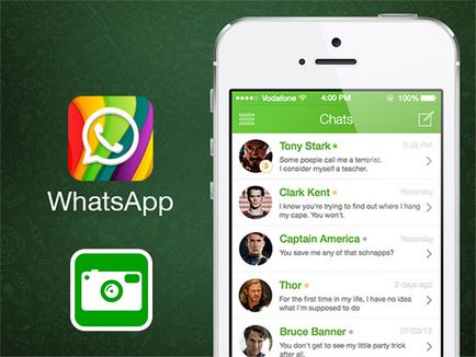 Як встановити фото в whatsapp messenger