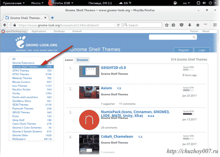 Cum se instalează o temă în gnome 3
