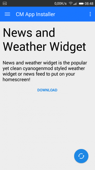 Cum de a descărca și instala aplicații de la cyanogenmod la Android regulat