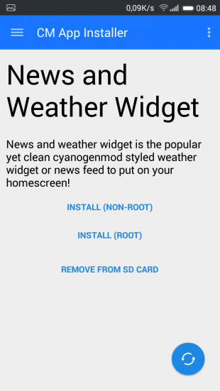 Cum de a descărca și instala aplicații de la cyanogenmod la Android regulat