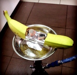 Vízipipa egy banánt - hogyan kell csinálni, amit alkalmas dohányok keveri videó használati