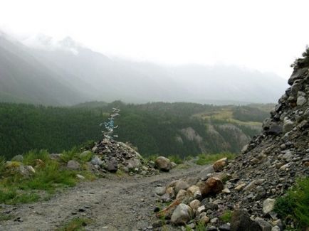 Descoperire Karagem, ghețarul Taldurinsky, râurile bashkaus (iulie-august 2010), Altai 4х4