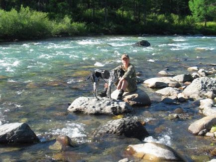 Descoperire Karagem, ghețarul Taldurinsky, râurile bashkaus (iulie-august 2010), Altai 4х4