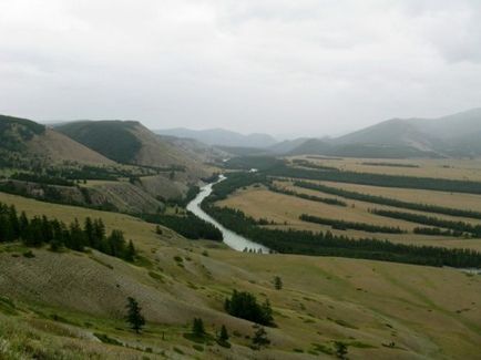 Descoperire Karagem, ghețarul Taldurinsky, râurile bashkaus (iulie-august 2010), Altai 4х4