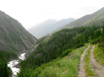 Descoperire Karagem, ghețarul Taldurinsky, râurile bashkaus (iulie-august 2010), Altai 4х4