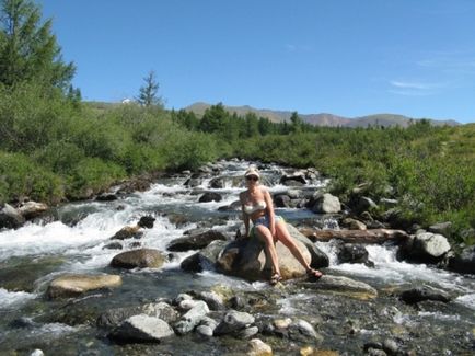 Descoperire Karagem, ghețarul Taldurinsky, râurile bashkaus (iulie-august 2010), Altai 4х4